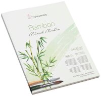 HAHNEMÜHLE Malblock Bamboo 24,0 x 32,0 cm 265 g/qm, 25 Blatt, 1 Block