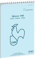 HAHNEMÜHLE Skizzenblock DIN A4, 1 Block