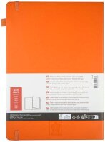 Sakura Notizbuch DIN A4 liniert, bernstein Hardcover 160...