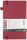 Sakura Notizbuch ca. DIN A5 liniert, maulbeere Hardcover 160 Seiten, 1 St.