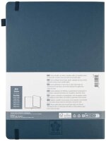 Sakura Notizbuch DIN A4 kariert, dunkelindigo Hardcover...