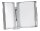tarifold Wand-Sichttafelsystem Office 714300 DIN A4 grau mit 10 St. Sichttafeln, 1 St.