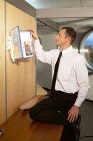tarifold Wand-Sichttafelsystem Office 714301 DIN A4 blau...