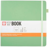 Sakura Notizbuch quadratisch punktkariert, pale patina...