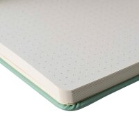 Sakura Notizbuch quadratisch punktkariert, pale patina Hardcover 160 Seiten, 1 St.