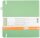 Sakura Notizbuch quadratisch punktkariert, pale patina Hardcover 160 Seiten, 1 St.