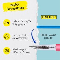 ONLINE® magiXX Sweet Love Patronenfüller rosa M (mittel), 1 Set