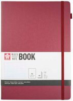 Sakura Notizbuch DIN A4 liniert, maulbeere Hardcover 160...