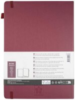 Sakura Notizbuch DIN A4 liniert, maulbeere Hardcover 160...