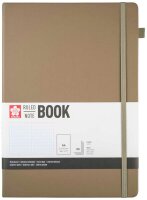 Sakura Notizbuch DIN A4 liniert, schlacke Hardcover 160...