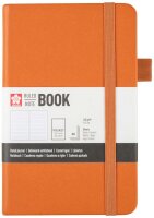 Sakura Notizbuch ca. DIN A7 liniert, bernstein Hardcover...