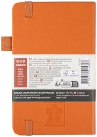 Sakura Notizbuch ca. DIN A7 liniert, bernstein Hardcover...