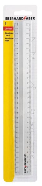 EBERHARD FABER Lineal 30,0 cm, silber