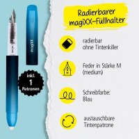 ONLINE® magiXX Deep Ocean Patronenfüller blau M (mittel), 1 Set