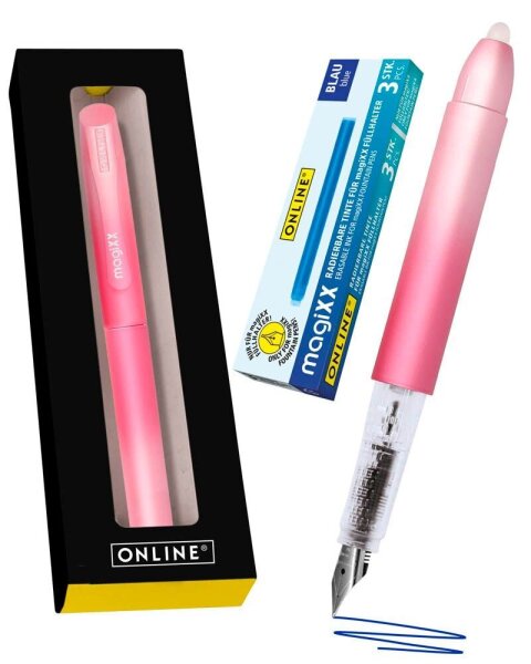ONLINE® magiXX Sweet Love Patronenfüller rosa M (mittel), 1 Set