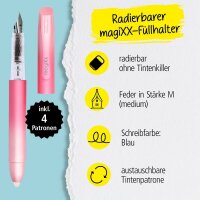 ONLINE® magiXX Sweet Love Patronenfüller rosa M (mittel), 1 Set