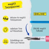 ONLINE® magiXX Sweet Love Patronenfüller rosa M (mittel), 1 Set