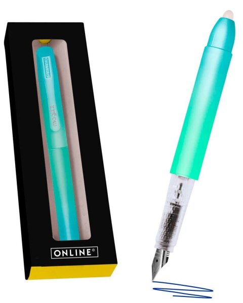 ONLINE® magiXX Turquoise Dream Patronenfüller türkis M (mittel), 1 Set