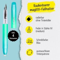 ONLINE® magiXX Turquoise Dream Patronenfüller türkis M (mittel), 1 Set