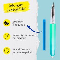 ONLINE® magiXX Turquoise Dream Patronenfüller türkis M (mittel), 1 Set