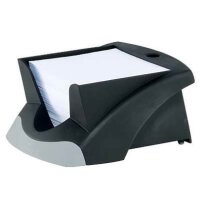 DURABLE Zettelbox VEGAS schwarz inkl. 500 Notizzetteln, 1...