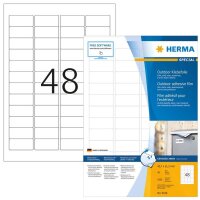 HERMA Folien-Kraftklebe-Etiketten 9536 weiß 45,7 x...