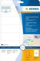HERMA Folienetiketten 4586 transparent 97,0 x 42,3 mm, 10...