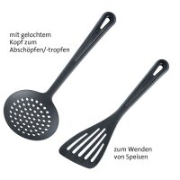 WESTMARK Küchenhelfer-Set Gentle Kunststoff schwarz,...