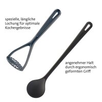 WESTMARK Küchenhelfer-Set Gentle Kunststoff schwarz, 1 Set