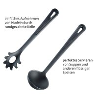 WESTMARK Küchenhelfer-Set Gentle Kunststoff schwarz, 1 Set