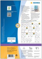 HERMA Ordneretiketten 4298 blau, 100 Blatt