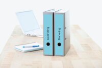 HERMA Ordneretiketten 4298 blau, 100 Blatt
