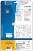 HERMA Folienetiketten 4585 transparent 210,0 x 297,0 mm, 10 Blatt