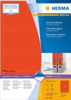 HERMA Ordneretiketten 4297 rot, 100 Blatt