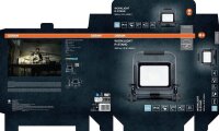 OSRAM WORKLIGHT VALUE R-STAND LED Außenleuchte schwarz, dunkelgrau 30 W