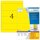 HERMA Ordneretiketten 4296 gelb, 100 Blatt
