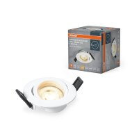 OSRAM Spotlight Recess LED Einbaustrahler weiß 4,3 W