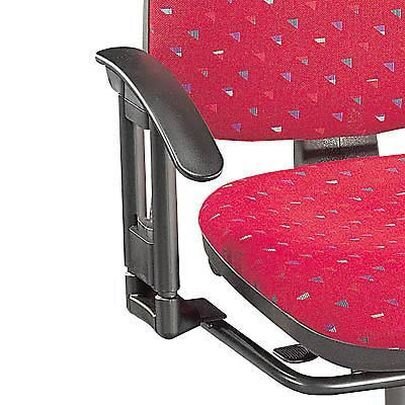 Topstar Armlehnen verstellbar schwarz für Bürostühle, 2 St.