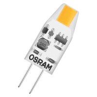 OSRAM LED-Lampe Base PIN MICRO GU4 1 W klar, 5 St.