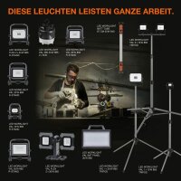 OSRAM WORKLIGHT VALUE R-STAND LED Außenleuchte schwarz, dunkelgrau 20 W