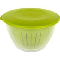 WESTMARK Schüssel-Set Olympia transparent/grün 9-tlg., 1 Set