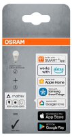 OSRAM LED-Lampe SMART+ MATTER Classic A60 E27 9 W matt, 1 St.