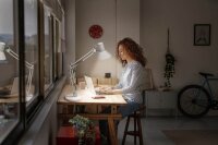 OSRAM Office Line Desk Retro LED Tischlampe weiß 9 W