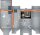 OSRAM Office Line Desk Retro Clip LED Tischlampe weiß 9 W mit Tischklemme