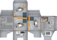 OSRAM Spotlight Recess  LED Einbaustrahler silber 4,3 W