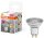 OSRAM LED-Lampe Superstar PAR 16 GU10 2,4 W klar, 1 St.