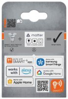 OSRAM LED-Lampe SMART+ MATTER SPOT GU10 4,7 W Drahtlose Steuerung über App oder Sprachsteuerung, 1 St.