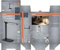OSRAM Office Line Desk Banker LED Schreibtischlampe schwarz 7 W