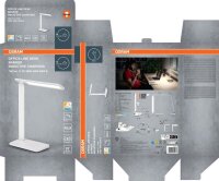 OSRAM Office Line Desk Banker Inductive Charging LED Schreibtischlampe weiß 17 W