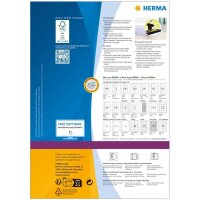 HERMA CD-Etiketten 4471 weiß, 200 Etiketten